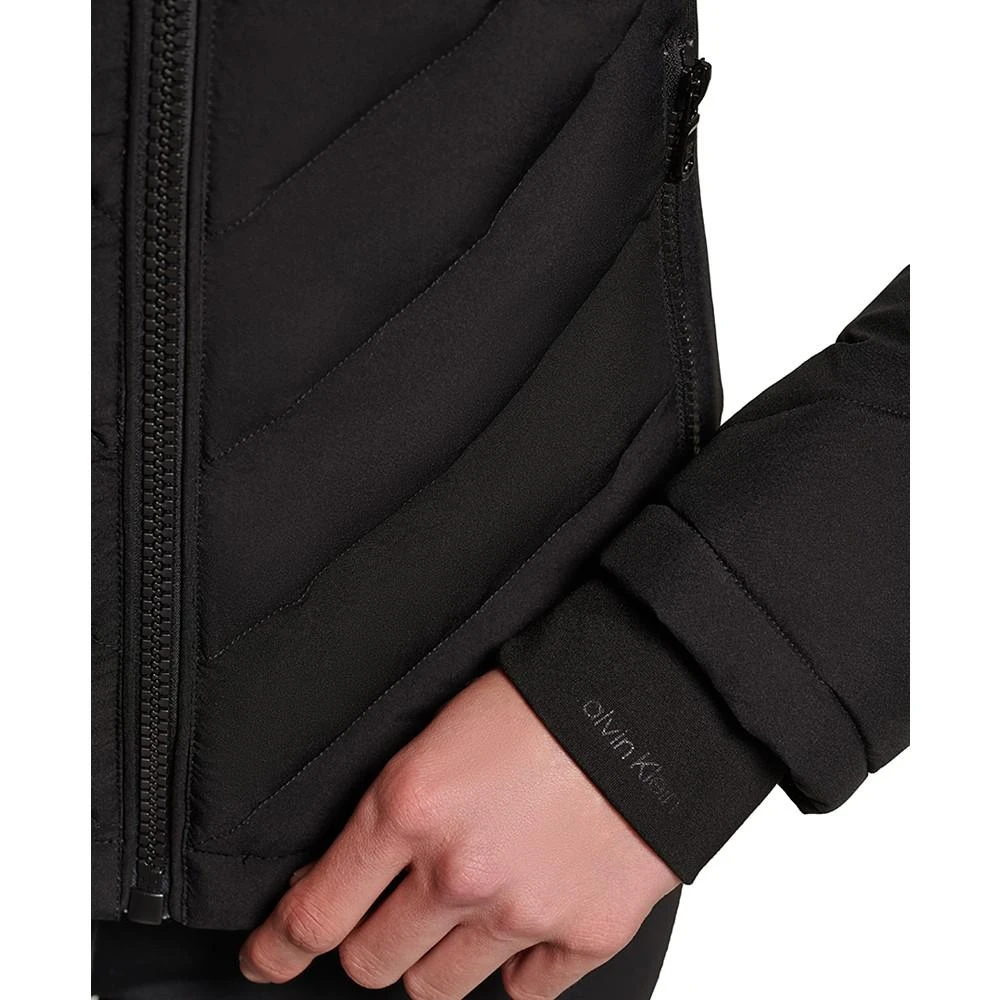 商品Calvin Klein|Women's Hooded Packable Puffer Coat,价格¥790,第5张图片详细描述