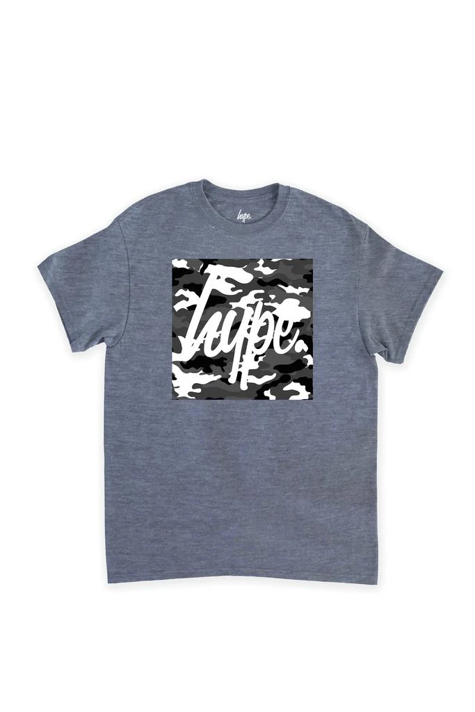 商品HYPE KIDS|HYPE KIDS MONO CAMO SQUARE SCRIPT T-SHIRT,价格¥186,第3张图片详细描述