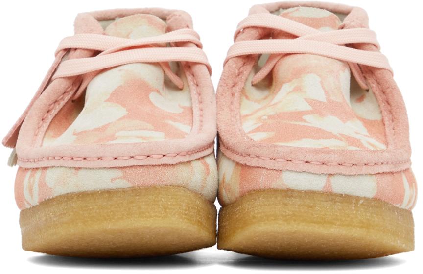 Pink Floral Wallabee Derbys商品第2张图片规格展示