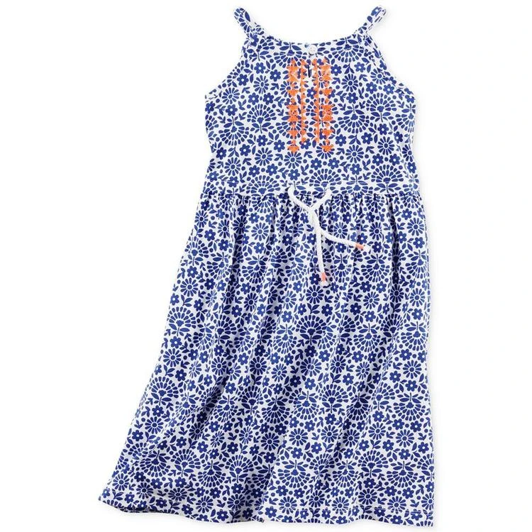 商品Carter's|Geo-Print Maxi Dress, Little Girls (2-6X),价格¥90,第2张图片详细描述