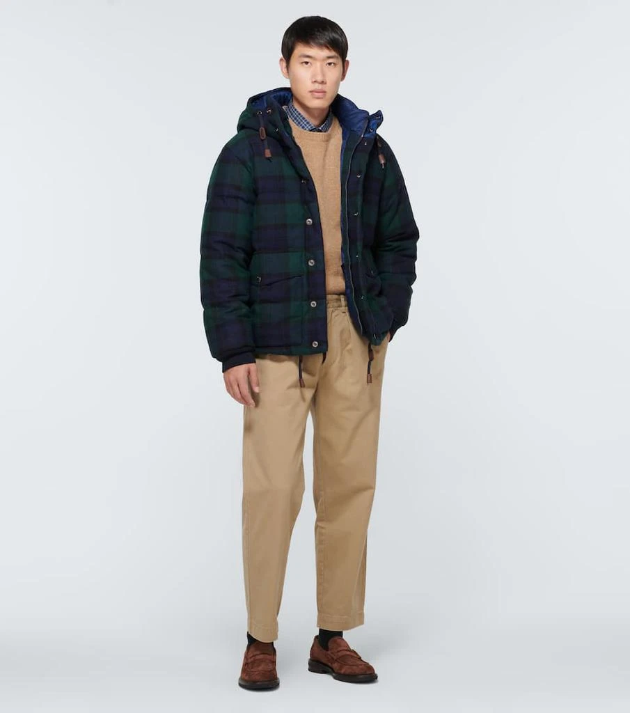 商品Ralph Lauren|Checked parka jacket,价格¥4327,第2张图片详细描述