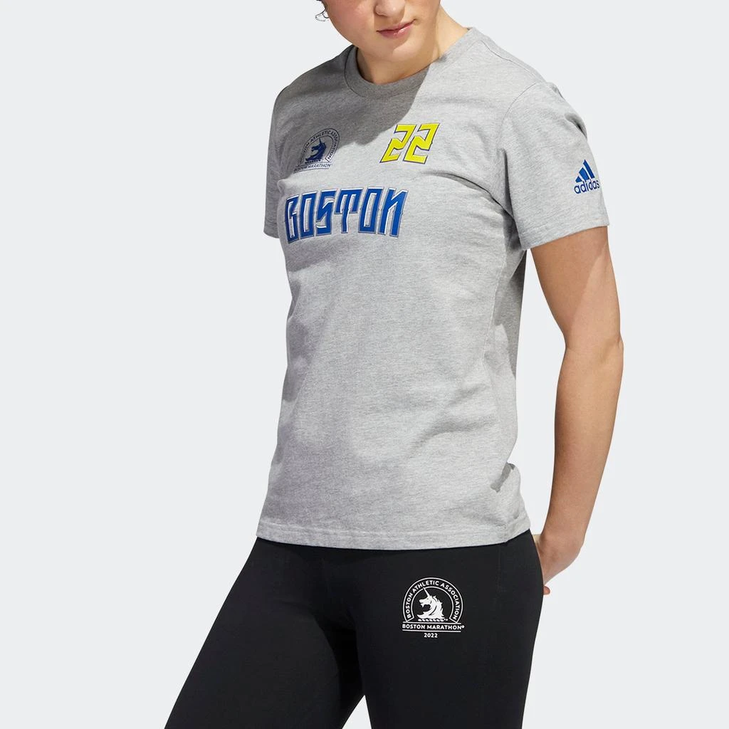 商品Adidas|Women's adidas Boston Marathon 2022 Graphic Tee,价格¥140,第1张图片