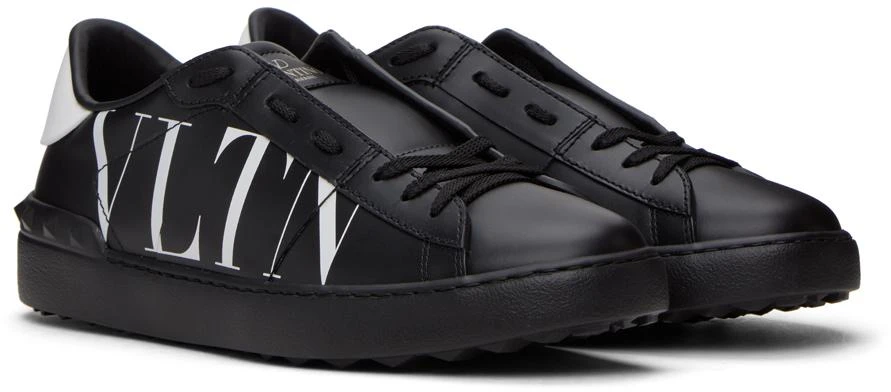 商品Valentino|Black Open Sneakers,价格¥4406,第4张图片详细描述