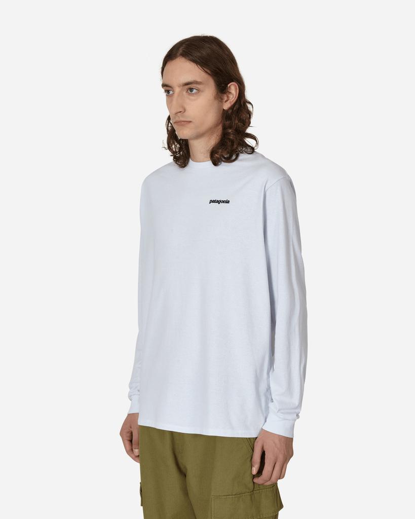 商品Patagonia|P-6 Responsibili-Tee Longsleeve T-Shirt White,价格¥376,第4张图片详细描述