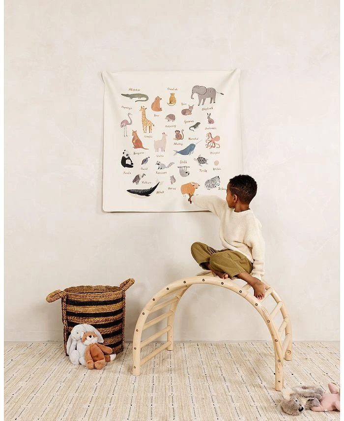商品Gathre|Small Animal Alphabet Tapestry,价格¥515,第1张图片