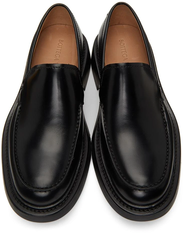 商品Bottega Veneta|Black 'The Level' Loafers,价格¥6520,第5张图片详细描述