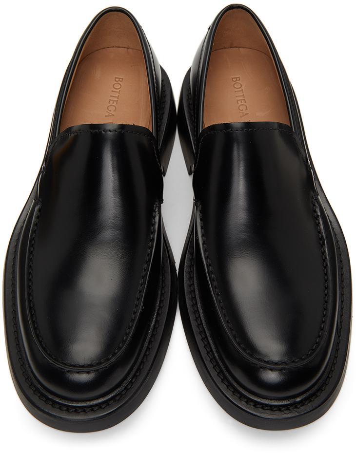 商品Bottega Veneta|Black 'The Level' Loafers,价格¥5864,第7张图片详细描述