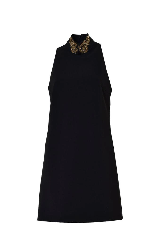 商品Moschino|Moschino Embellished High-neck Straight Hem Dress,价格¥4359,第1张图片