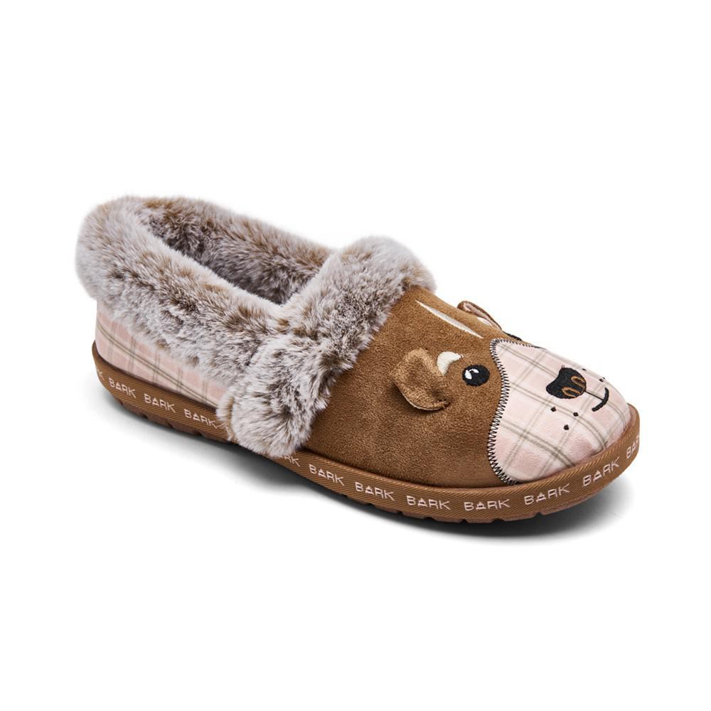 商品SKECHERS|Women's BOBS Too Cozy - Cutie Pupz Slippers from Finish Line,价格¥287,第1张图片