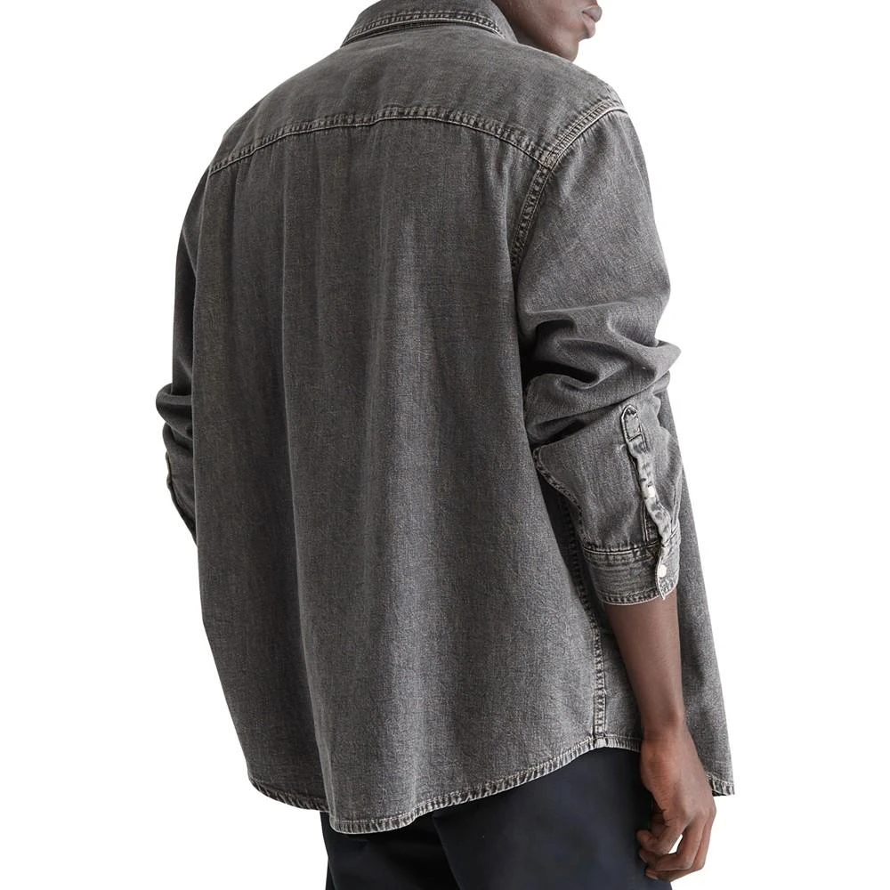 商品Calvin Klein|Men's Origin Denim Shirt,价格¥659,第2张图片详细描述