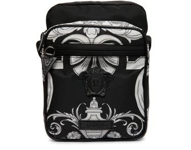 商品Versace|Silver Baroque Nylon Pouch,价格¥5465,第1张图片