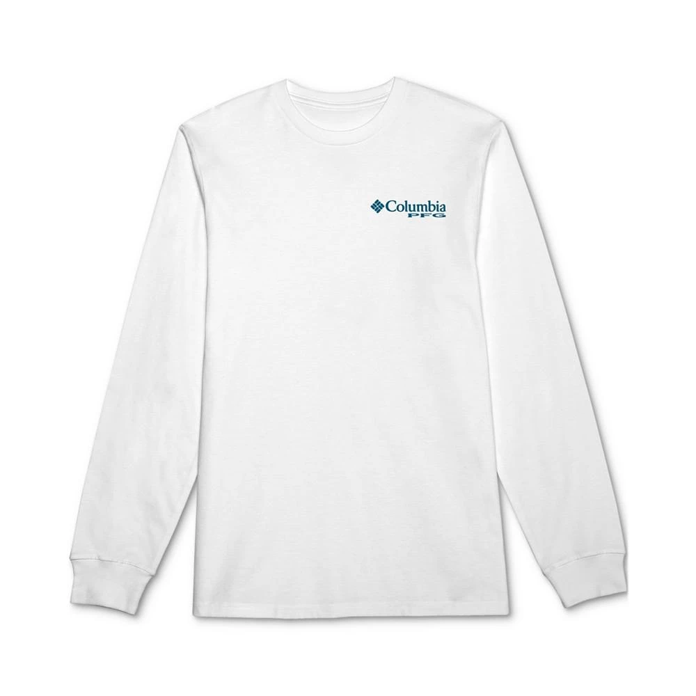 商品Columbia|Men's Zoom PFG Boat Sketch Logo Graphic Long-Sleeve T-Shirt,价格¥251,第2张图片详细描述