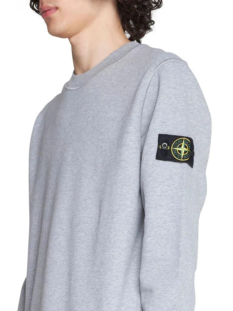 Stone Island Logo Patch Crewneck Sweatshirt 商品