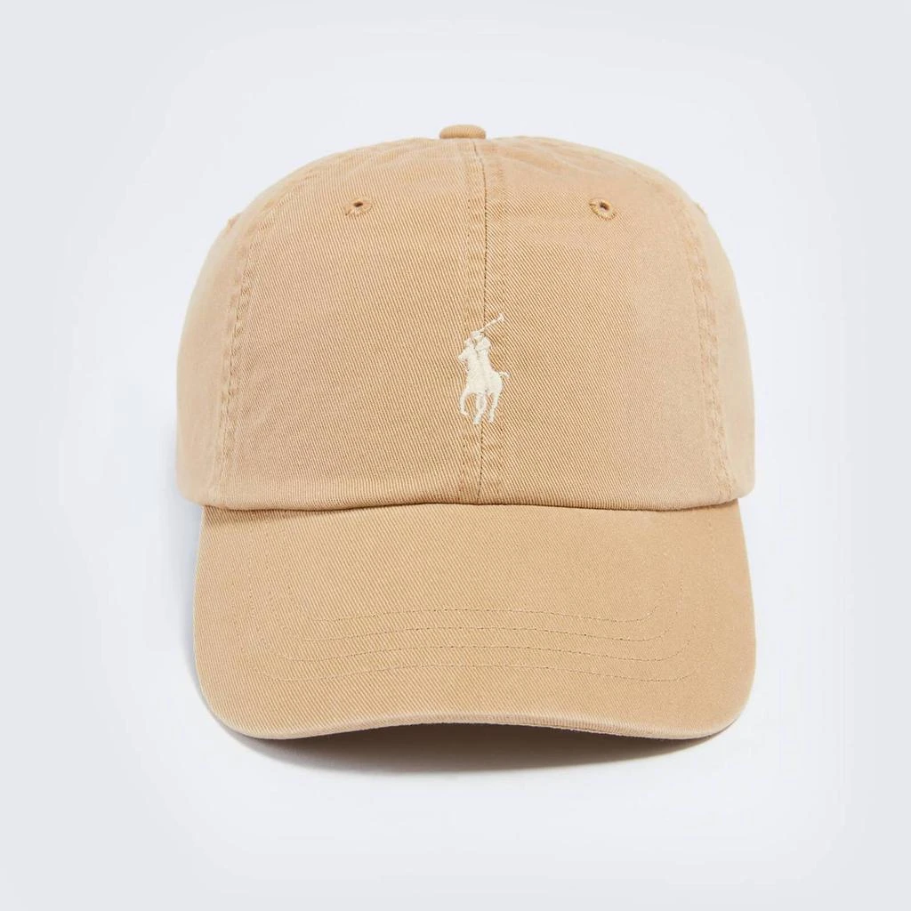 商品Ralph Lauren|Ralph Lauren Embroidered Logo Cotton Cap,价格¥405,第1张图片