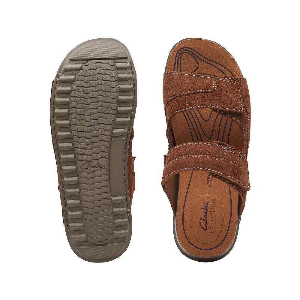 商品Clarks|Men's Crestview Easy Slide Sandals,价格¥385,第4张图片详细描述