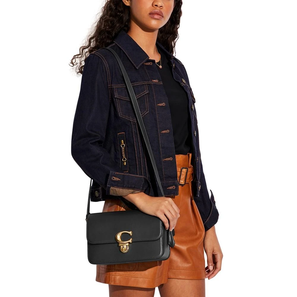 商品Coach|Studio Leather Shoulder Bag,价格¥2015,第4张图片详细描述