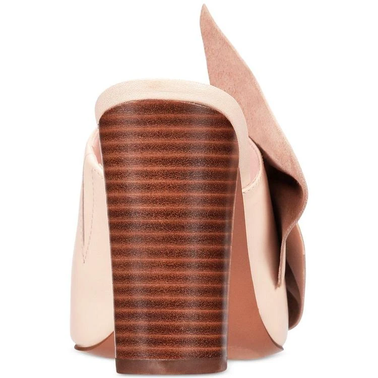 商品Avec Les Filles|Marie Bow Block-Heel Slides,价格¥659,第3张图片详细描述