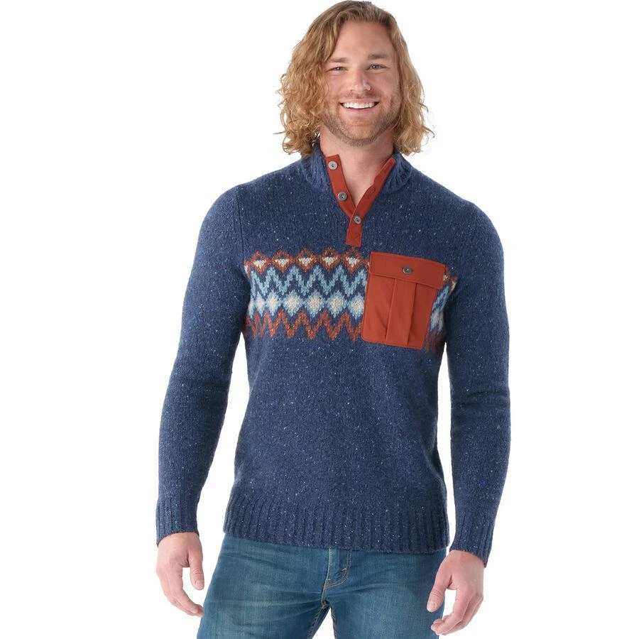 商品SmartWool|Heavy Henley Sweater - Men's,价格¥1086,第1张图片