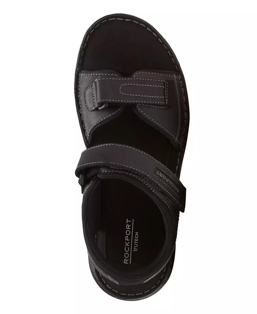 商品Rockport|Men's Darwyn Quarter Strap Sandals,价格¥617,第3张图片详细描述