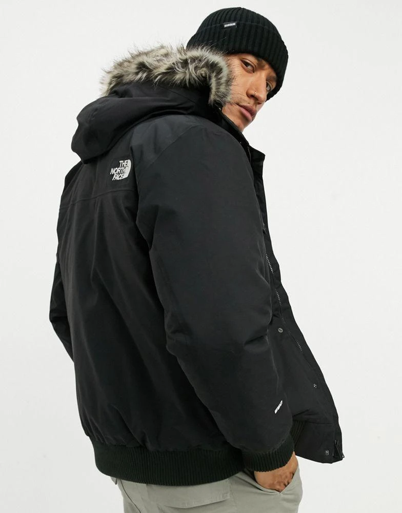 The North Face Gotham faux fur hooded down insulated parka jacket