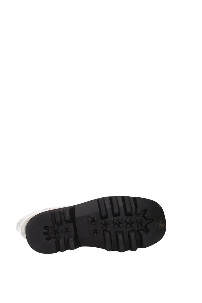 商品JW Anderson|Ankle boots Leather Black White,价格¥2431,第5张图片详细描述