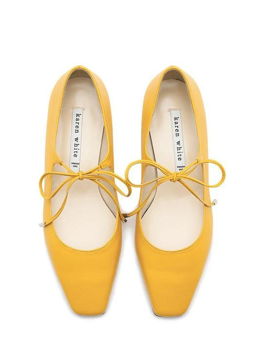 Girlish Ribbon Flat Shoes 商品