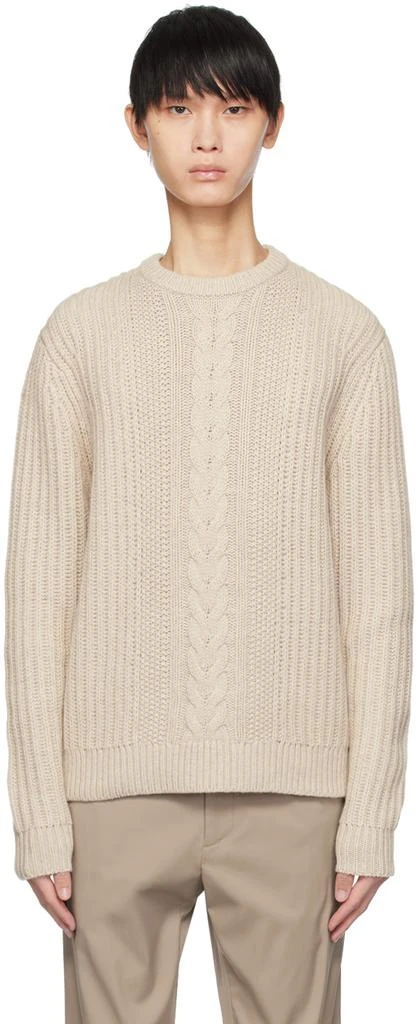 商品Theory|Beige Vilare Sweater,价格¥2994,第1张图片