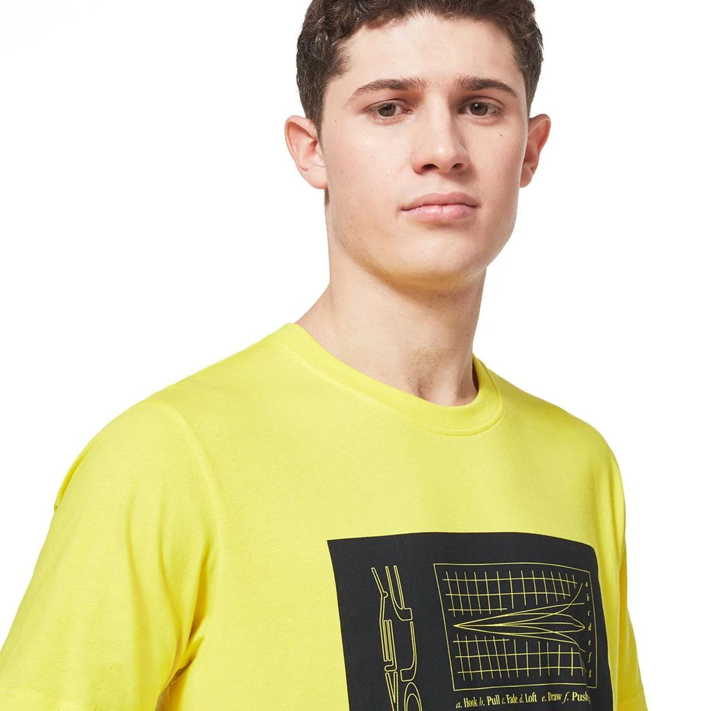 商品Oakley|Oakley Men's Golf Stretch Logo Short Sleeve Tee,价格¥106,第3张图片详细描述