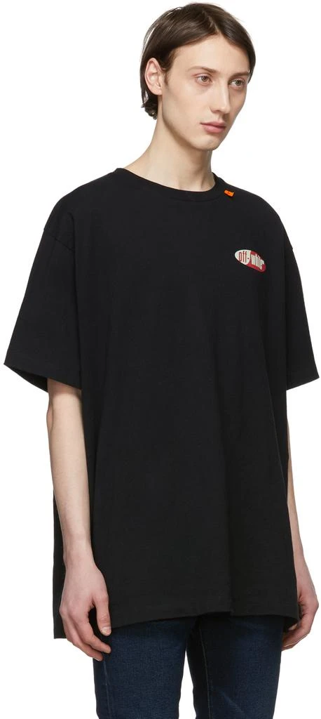 商品Off-White|Black & Red Oversized Split Logo T-Shirt,价格¥1672,第2张图片详细描述