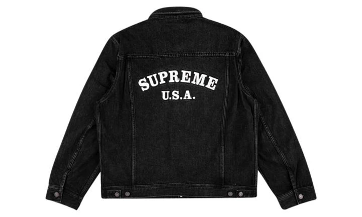 商品Supreme|Supreme Denim Trucker Jacket,价格¥6874,第4张图片详细描述