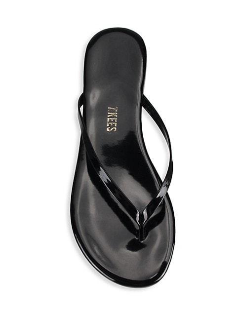 商品Tkees|Glosses Patent Leather Flip Flops,价格¥394,第7张图片详细描述