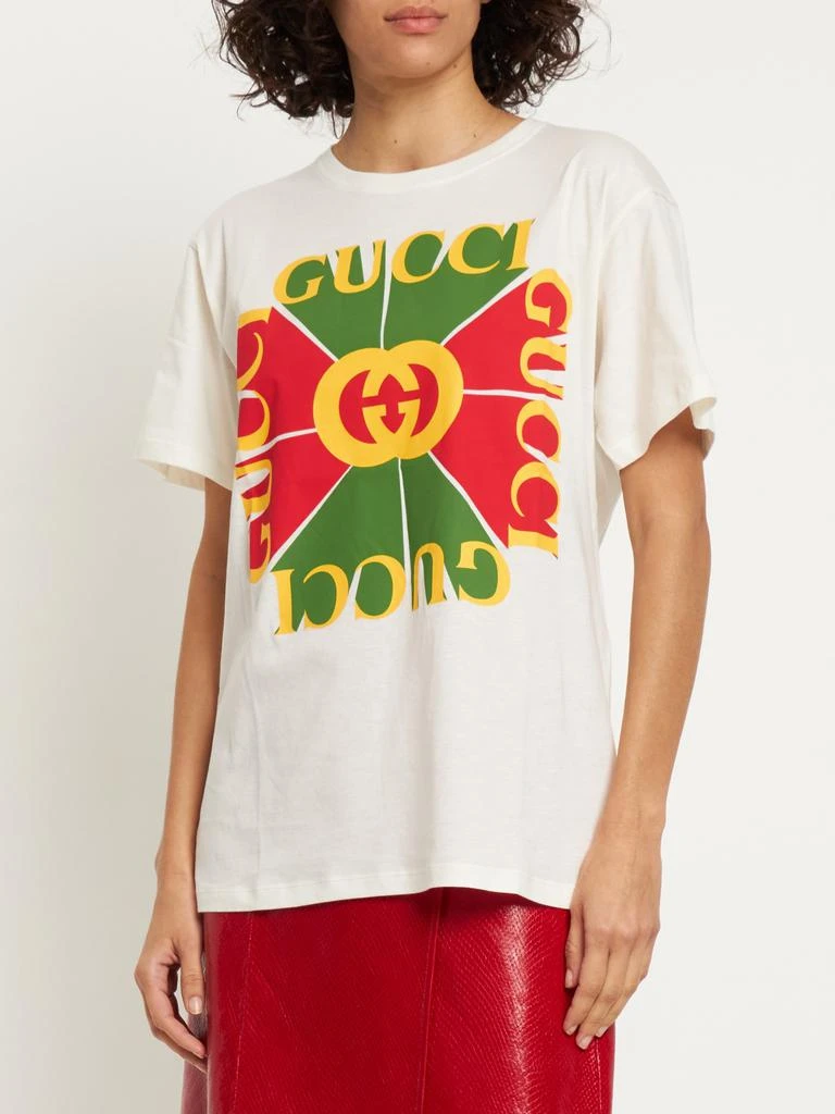 商品Gucci|Cotton T-shirt,价格¥4542,第2张图片详细描述
