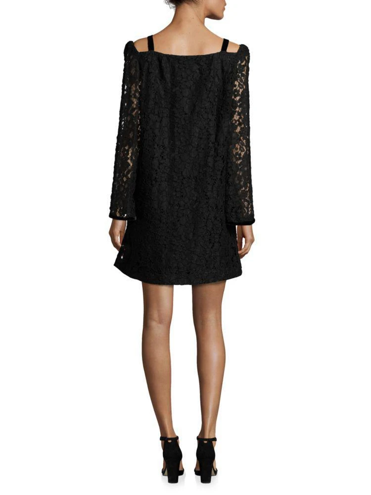 商品See by Chloé|Lace Cold-Shoulder Dress,价格¥554,第2张图片详细描述