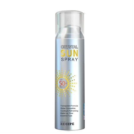 商品RE:CIPE|【包邮装】RE:CIPE/玥之秘 水晶防晒喷雾 SPF50 150ML,价格¥98,第1张图片