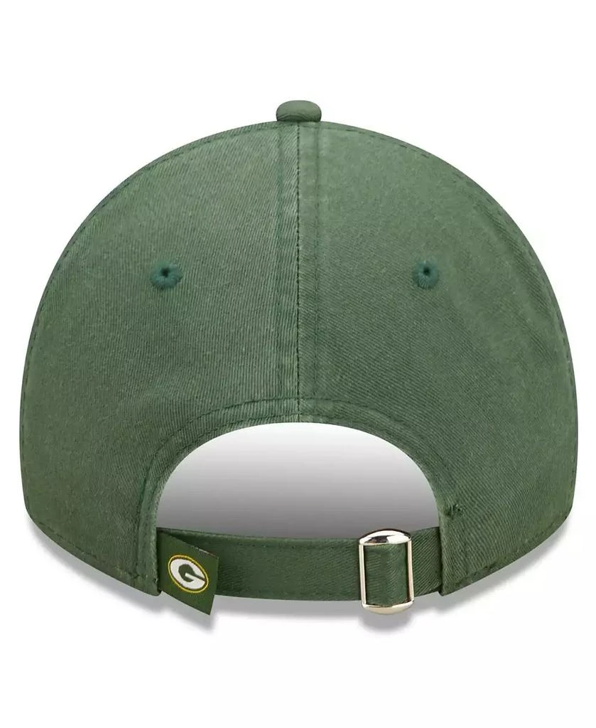 商品New Era|Women's Green Green Bay Packers 2022 Sideline Adjustable 9TWENTY Hat,价格¥254,第4张图片详细描述