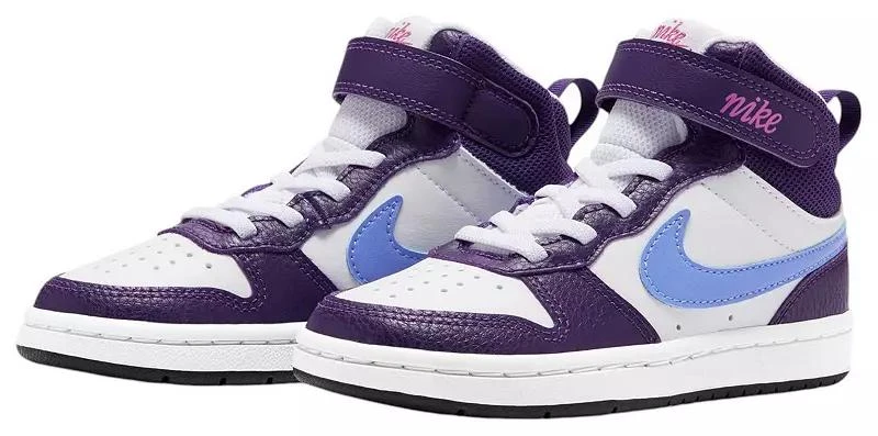 商品NIKE|Nike Kids' Preschool Court Borough Mid Shoes,价格¥544,第5张图片详细描述