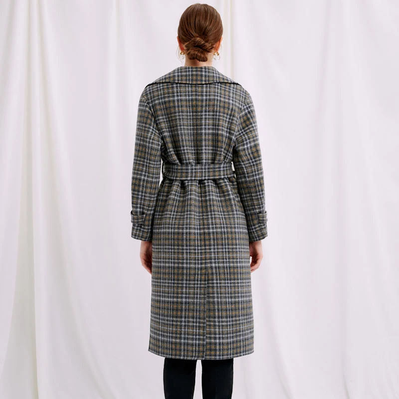 Enola Wool Coat - Plaid | Enola羊毛大衣 - 格纹 商品