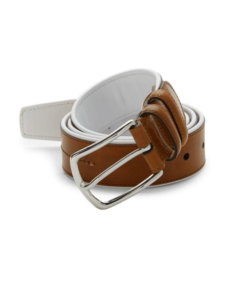 商品Mezlan|Palma Talco Leather Belt,价格¥160,第1张图片
