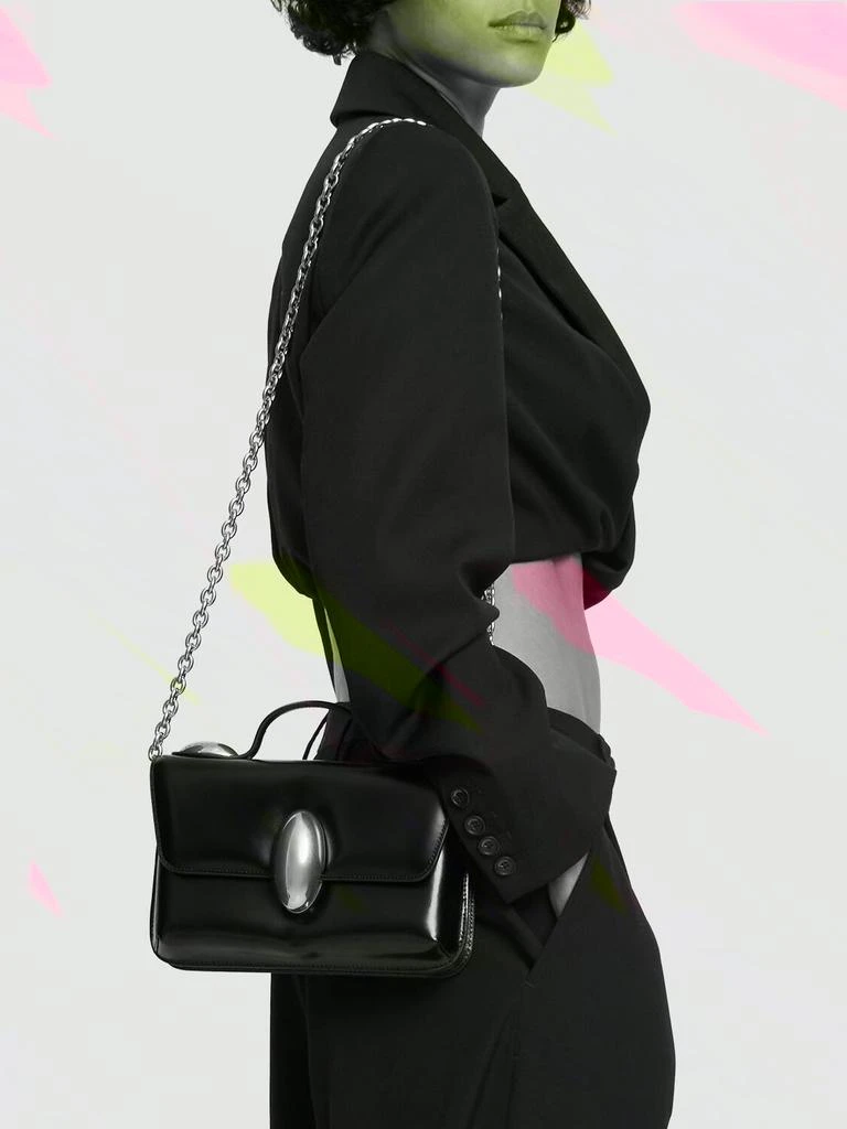 商品Alexander Wang|Dome Structured Leather Top Handle Bag,价格¥5856,第1张图片