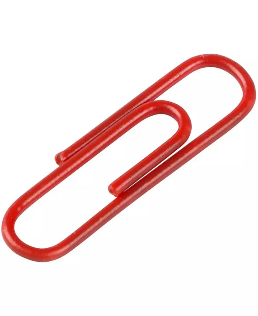 商品JAM Paper|Colorful Standard Paper Clips - Regular 1" - Paperclips - 100 Per Pack,价格¥60,第2张图片详细描述