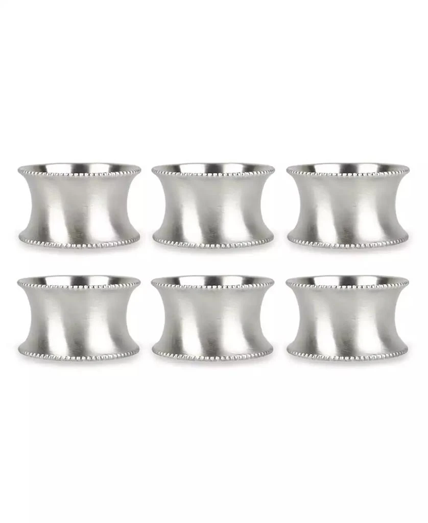 商品Design Imports|Beaded Napkin Ring, Set of 6,价格¥229,第1张图片