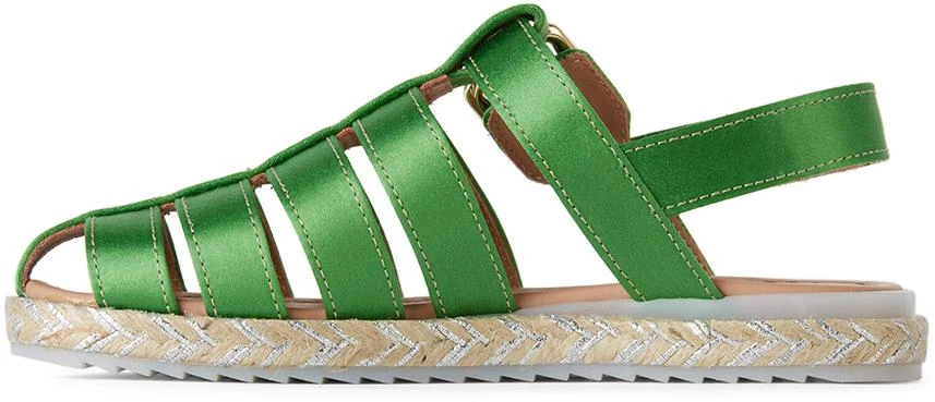 商品Marni|Kids Green Maritime Sandals,价格¥567,第3张图片详细描述