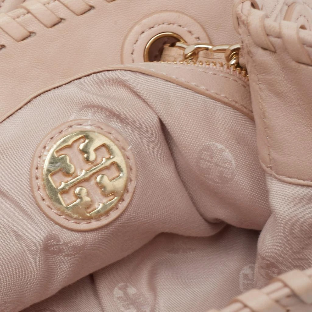 Tory Burch Powder Pink Leather Drawstring Backpack 商品