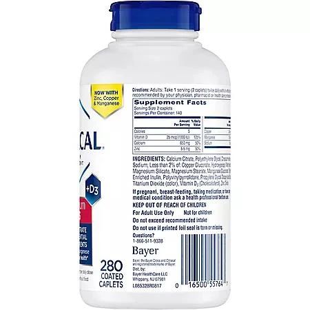 Citracal Calcium Citrate Caplets + D3 280 ct. 商品