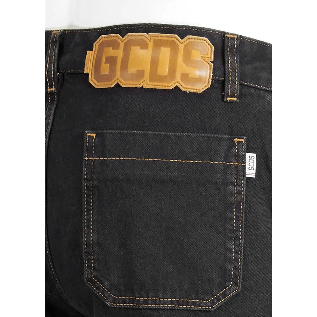 商品GCDS|GCDS Mens Black Cargo Fit Denim Jeans, Size Small,价格¥561,第3张图片详细描述