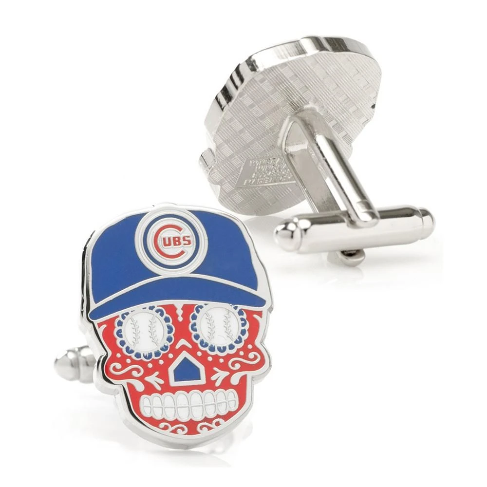 商品MLB|Men's Chicago Cubs Sugar Skull Cufflinks,价格¥577,第2张图片详细描述