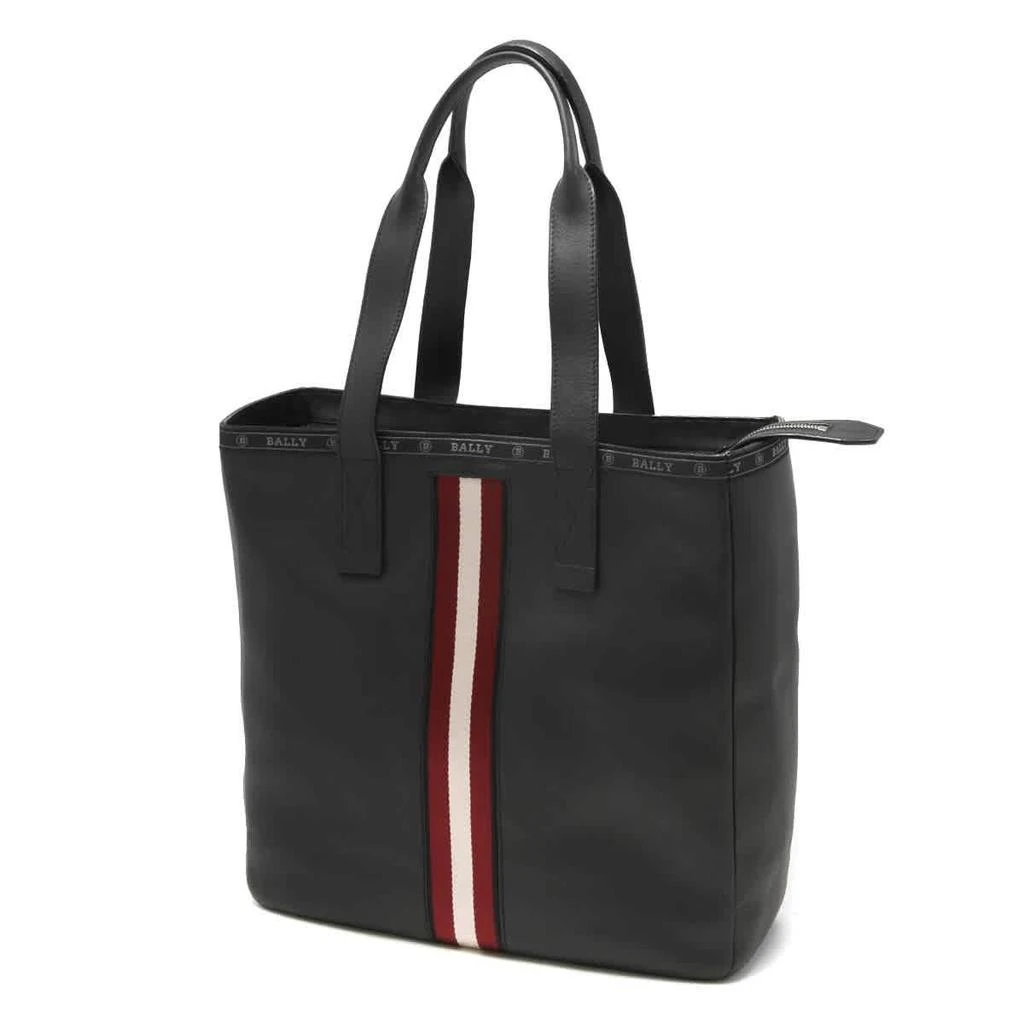 商品Bally|Bally Black Harms Stripe Detail Tote Bag,价格¥3130,第1张图片