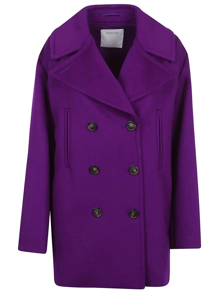 商品Max Mara|S Max Mara Womens Purple Outerwear Jacket,价格¥6699,第1张图片