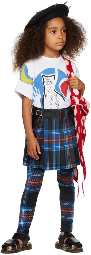 商品Charles Jeffrey Loverboy|SSENSE Exclusive Kids Multicolor Tartan Leggings,价格¥222,第4张图片详细描述