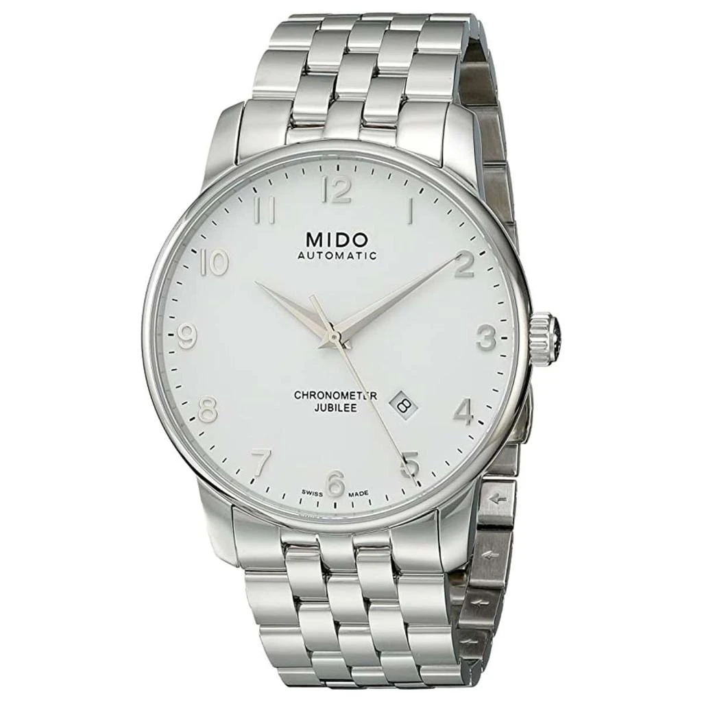 商品MIDO|美度 贝伦赛丽 男士天文台自动机械腕表 42mm M86904111,价格¥3599,第1张图片